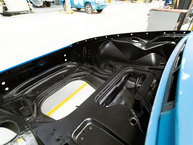 Straat Automobile 1966 Porsche 911 Golf Blue 303890